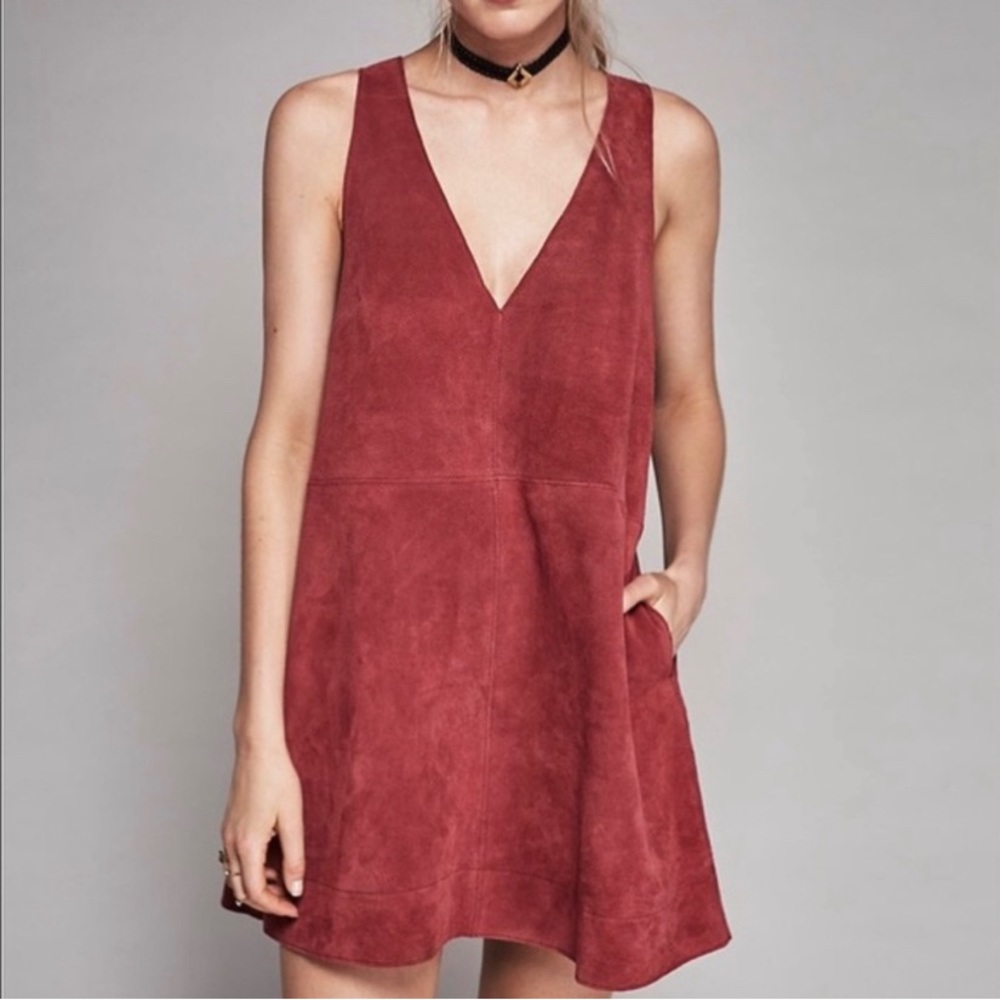 Free people suede dress